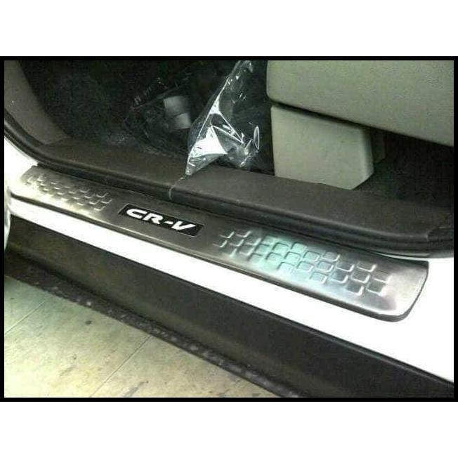BEST DEAL AKSESORIS SILLPLATE DOOR LED FOOTSTEP HONDA CRV 2008+ 