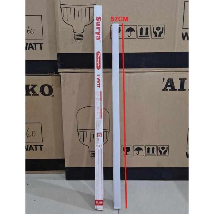 Ready Lampu surya TL champiro T5 LED 9watt PUTIH