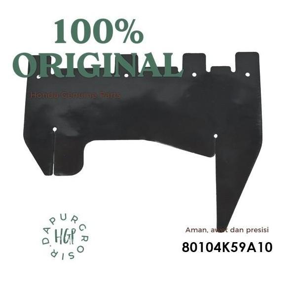 80104K59A10 - Karet Spakbor Penahan Lumpur Vario 150 Guard, Splash Original AHM