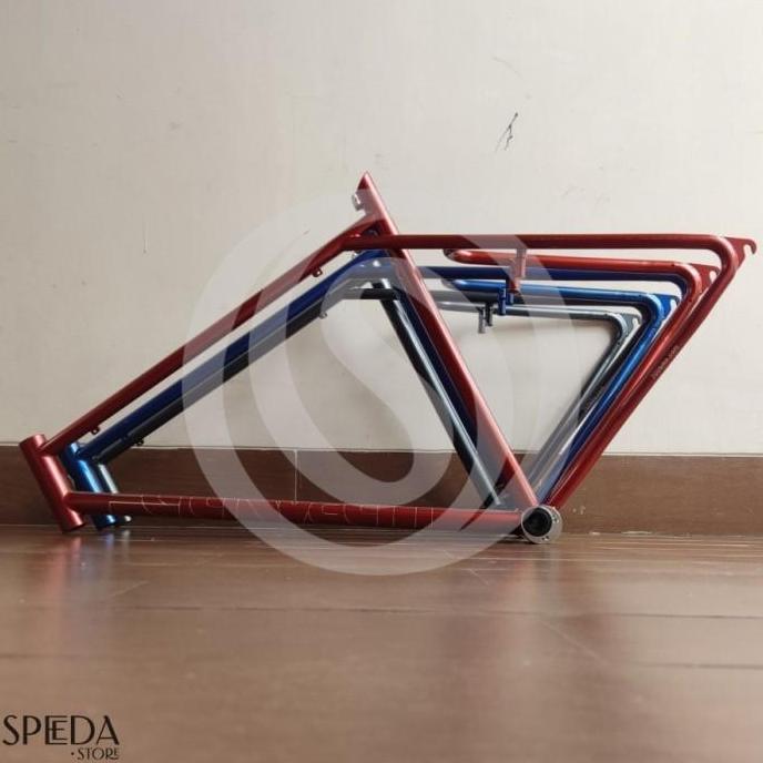 Frame Sepeda 700c Reynolds 725 Chromoly BB Eccentric