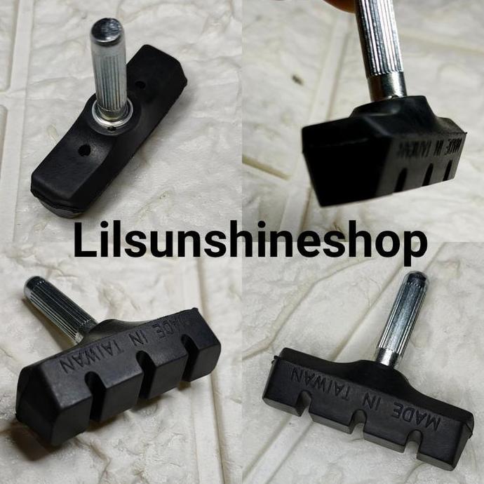 Karet Rem Cantilever Brake Shoe Sunduk TAIWAN Sepeda MTB Federal Jadul