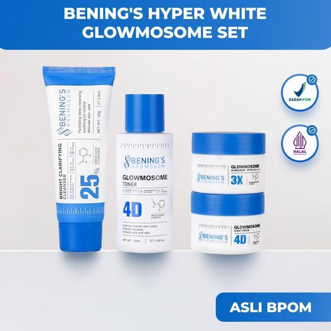 (Live Special dr. Oky) Bening's Paket Kromosom Hyper White Glowmosome Set
