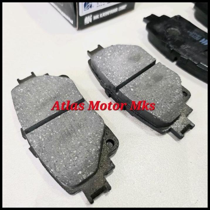 TERLARIS [1SET][MK] BRAKE PAD KAMPAS CAKRAM BELAKANG TOYOTA INNOVA ZENIX - MK KASHIYAMA D2368 [BERKU