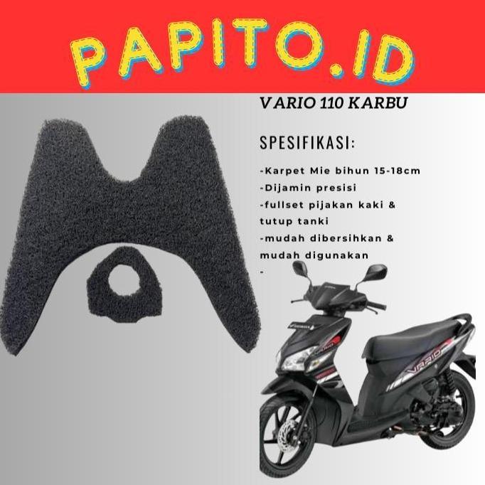 Karpet Vario 110 karbu / Karpet Vario CW / Karpet Vario 110 old / Karpet Honda Vario