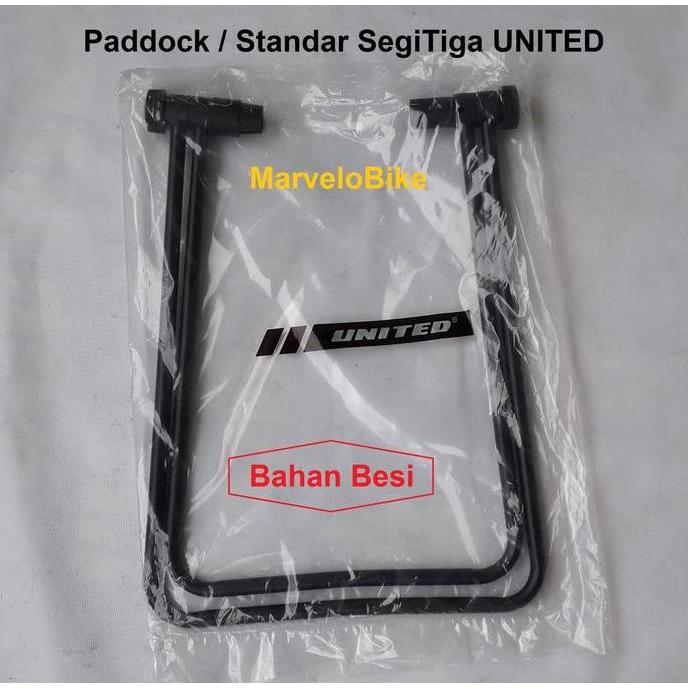 Paddock Standar Sepeda Lipat MTB BMX Fixie Balap United SegiTiga