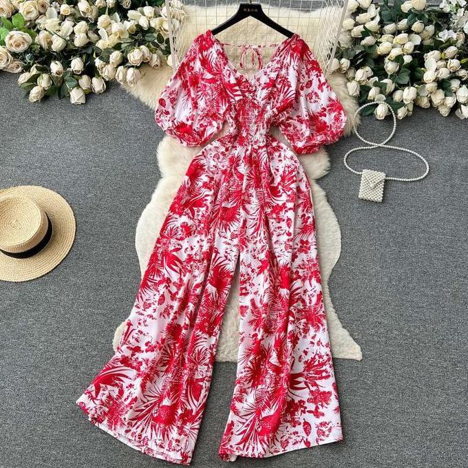 VERA handy casual jumpsuit woman premium / playsuit woman / casual playsuit / korean summer set / be
