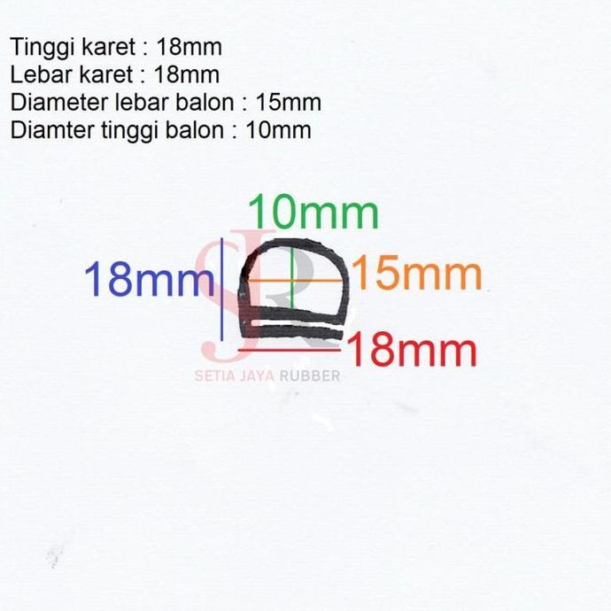 Xfood- Karet List E Pintu Pendingin / Cold Storage / Kulkas