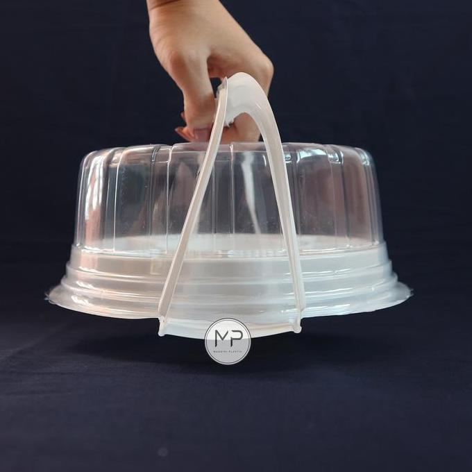 Xfood- Mika Tumini Ct 20 Gagang Sekat / Tumpeng Mini Gagang Sekat 20Cm Putih - 10Pcs
