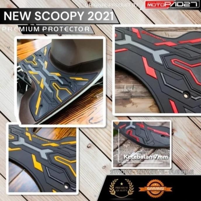 TERLARIS KAET NEW SCOOPY 2 - 2023 BORDES PIJAKAN KAKI NEW SCOOPY 2-2023
