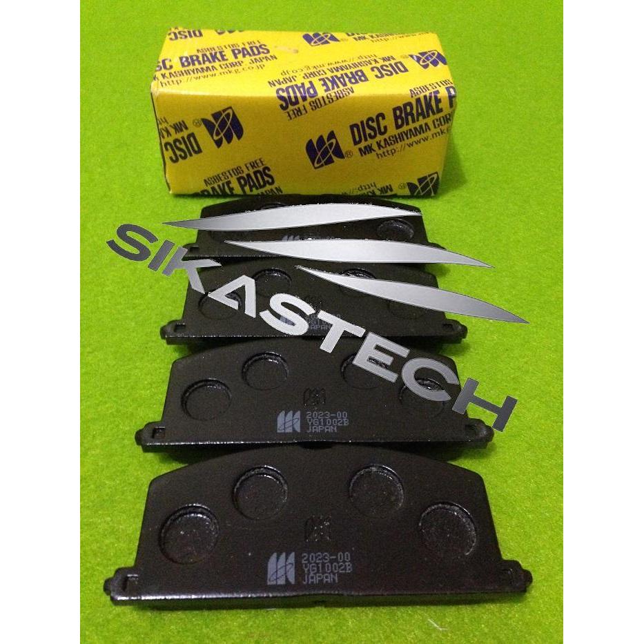 04491-12170 Set Front Disc Brake Pads Kit / Kampas Rem Cakram Roda Depan Sepasang Kanan & Kiri Toyot