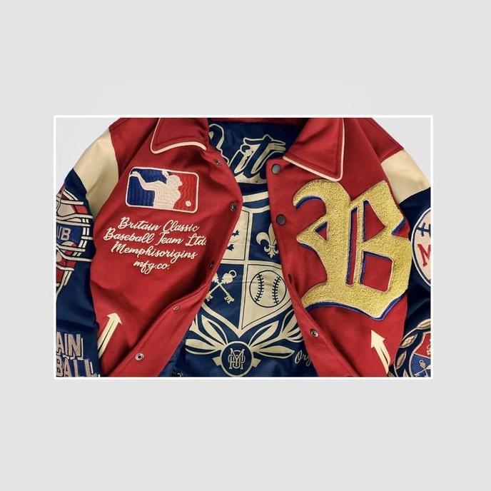 memphis origins varsity jacket britain (Limited Edition) HM