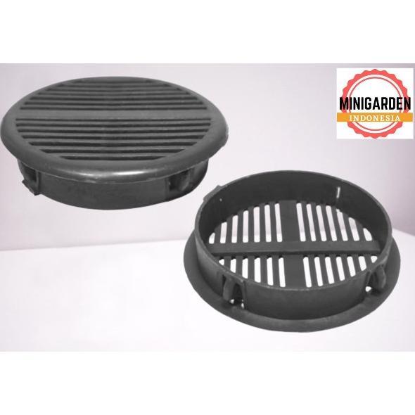 Promo Cod Dop Saringan 4 Inch Dop Pipa Pvc Pralon 4'' Tutup Biopori Dop Wallet ><