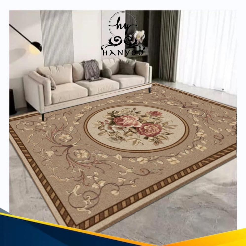 bestpromo hanyou - karpet eropa polyester tebal 5 mm aestethic