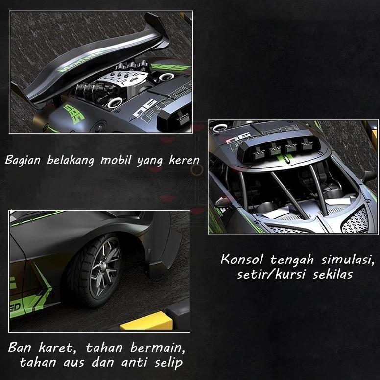 LIMITED Remote RC /Mobil Remote Control 1:18 2WD Kecepatan Tinggi CAS mobil remot/Mobil sport/mobil 