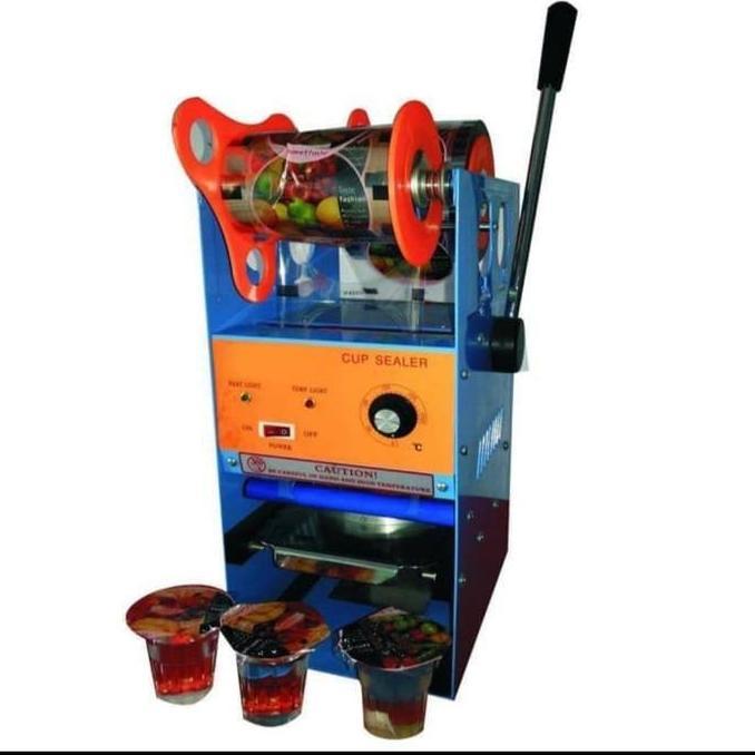 Mesin Cup Sealer Press Gelas plastik Minuman / Presan Gelas Minuman