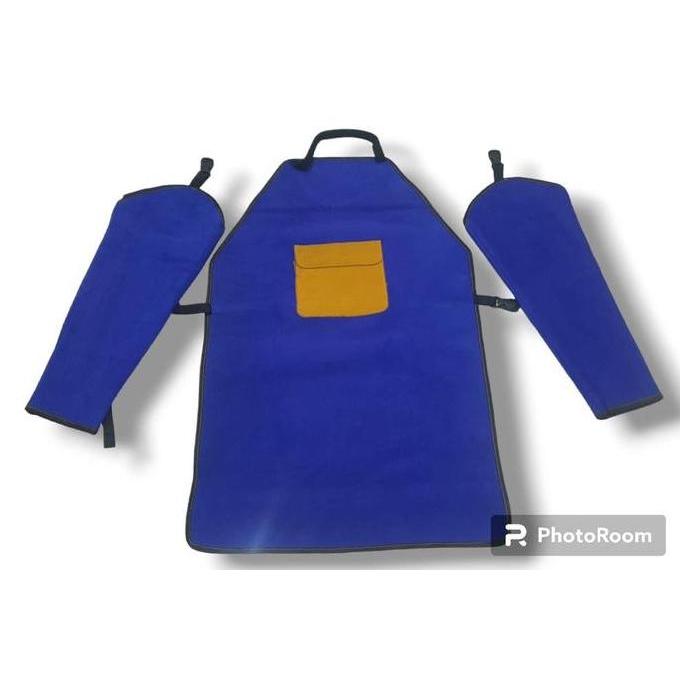 TERMURAH - APRON SAFETY LAS  KULIT
