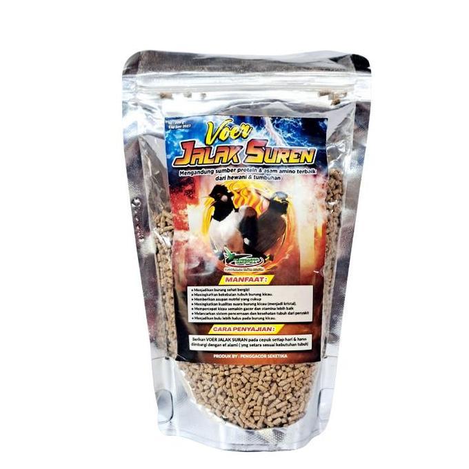 TERLARIS Voer Pakan Jalak Suren 200g Pakan Harian Sumber Protein Formula Khusus Burung Jalak gratis 