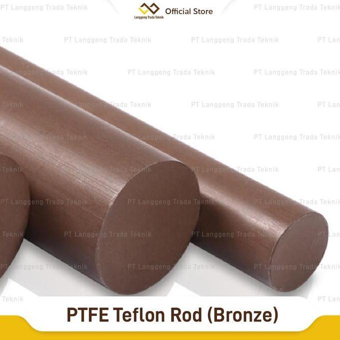 Ptfe Teflon Rod (Bronze) | Batang Ptfe Teflon (Perunggu)