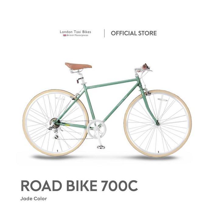 NEW SEPEDA LONDON TAXI ROAD BIKE 700C - JADE ORI
