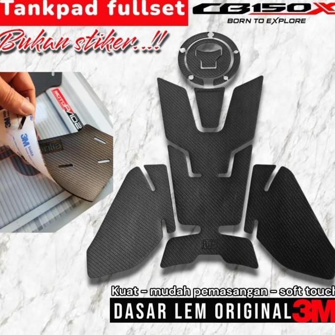 TERLARIS TANKPAD CB150X CARBON PATTERN - CARBON