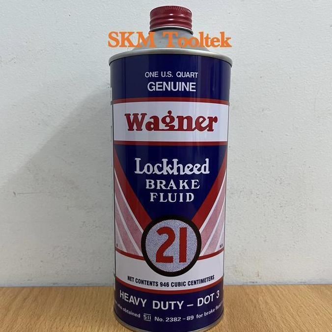 Wagner Minyak Rem Heavy Duty Dot-3 /Wagner Lockhead Brake Fluid Dot-3