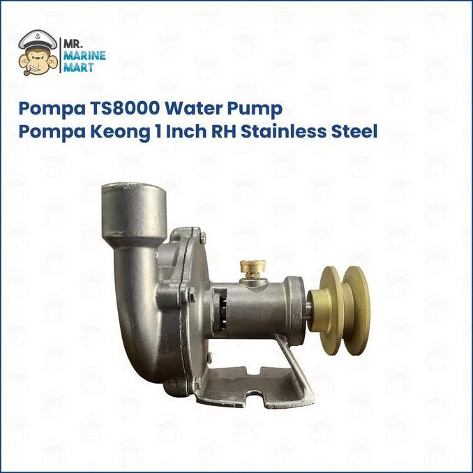 NEW POMPA PC8000 WATER PUMP PC8000 1 INCH RH POMPA KEONG STAINLESS STEEL