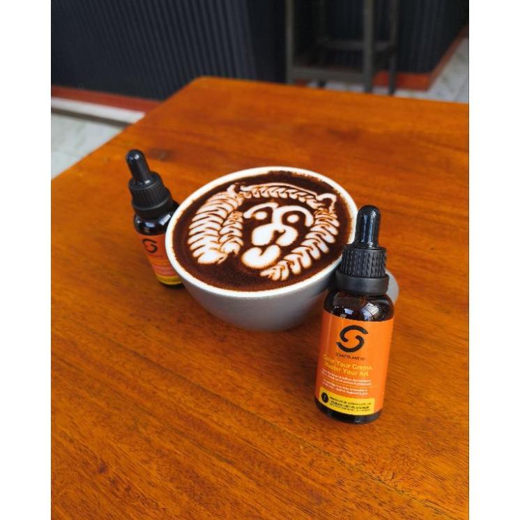 Jj  Latte Art Id Liquid Cairan Pengganti Susu Untuk Latihan Menggambar Latte Art