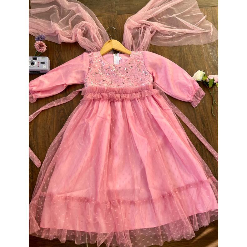 HEMAT BAJU PESTA MUSLIM ANAK / BAJU MUSLIM ANAK PEREMPUAN / GAUN PESTA MUSLIM ANAK / MUSLIM GAMIS AN
