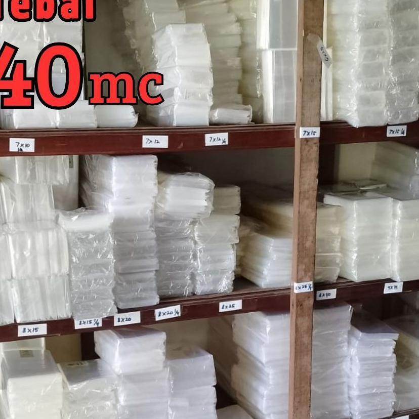 Termurah 1 Kg Plastik Opp Tanpa Lem Tebal 40 Micron Plastik Aksesoris Plastik Snack Plastik Opp Kaca