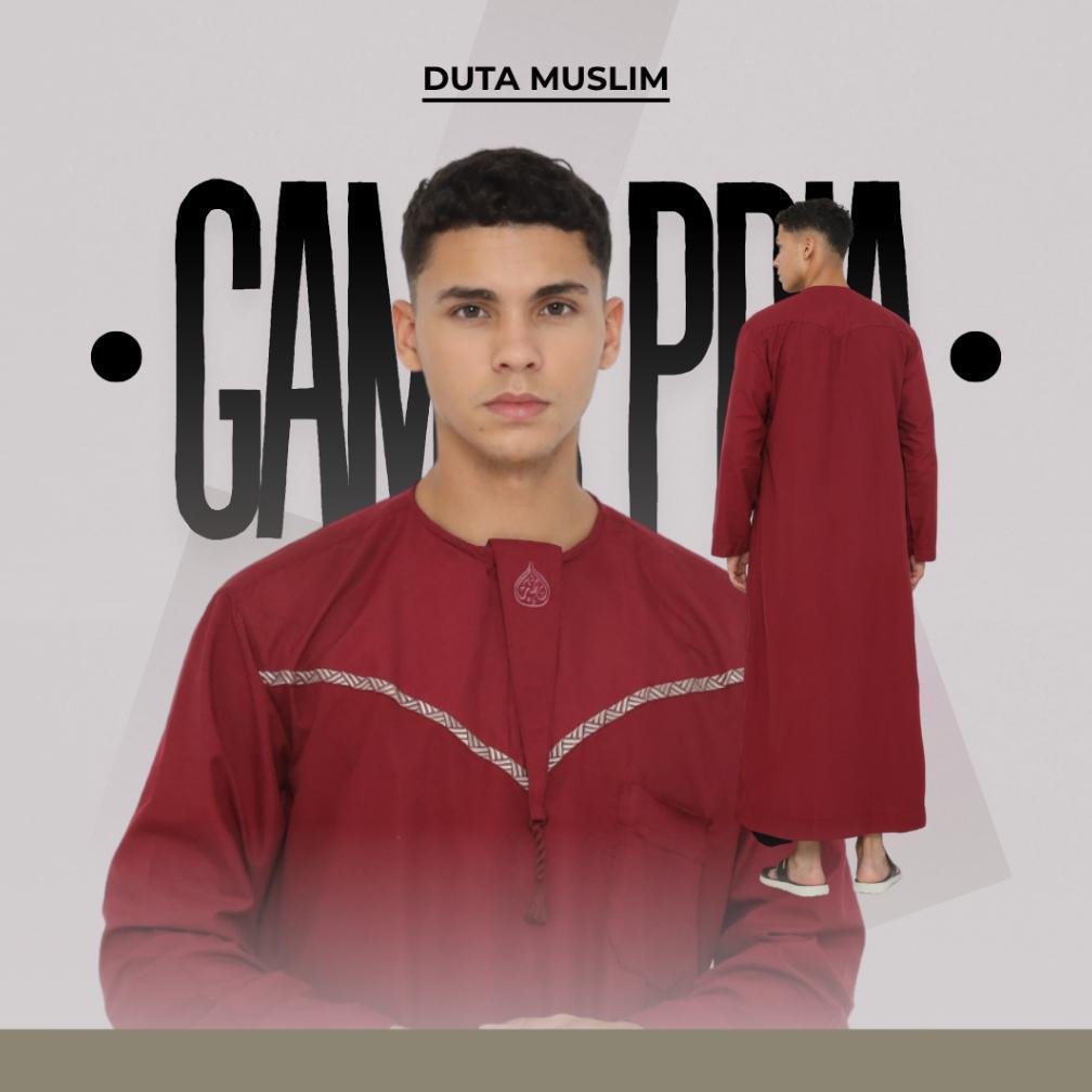 Terbaru Duta Product 011 -  New Arrival - Jubah Gamis Pria Maroko Style - Jubah Pria Arabian Gamis P
