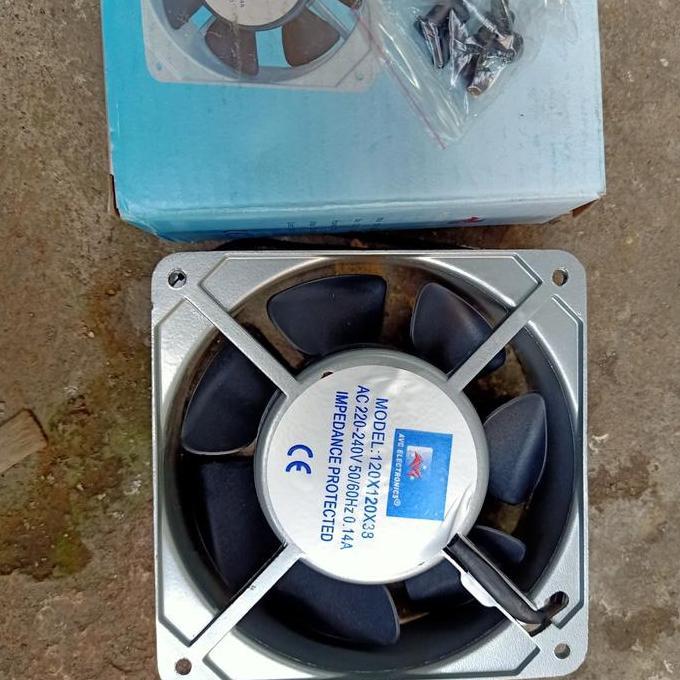 kipas pendingin amplifier arus ac 12 x 12