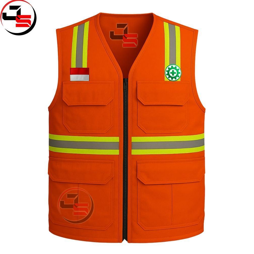 Original Rompi Safety| Rompi Kerja| Rompi| Rompi Lapangan| Rompi| Rompi Safety K3
