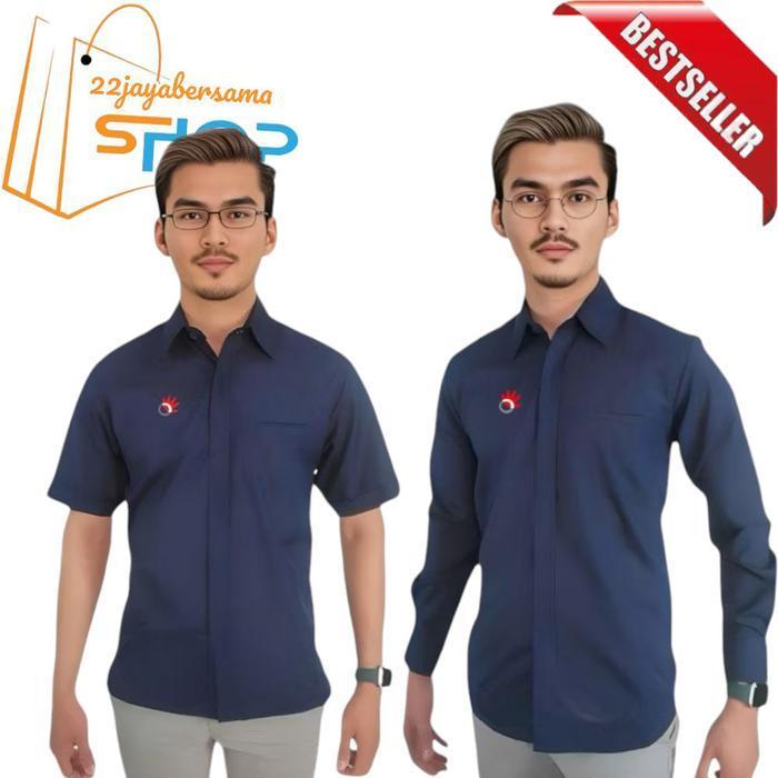 Kemeja Telkom Indonesia | baju kemeja Telkom Indonesia  | baju seragam Telkom bordir