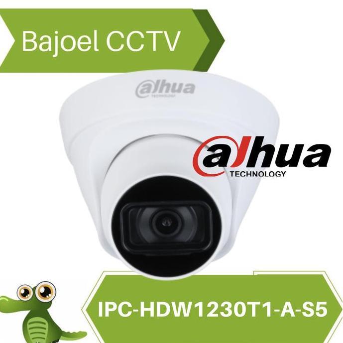 IP CAMERA INDOOR DAHUA 2MP IPC-HDW1230T1-A-S5 IPC HDW1230T1 A S5
