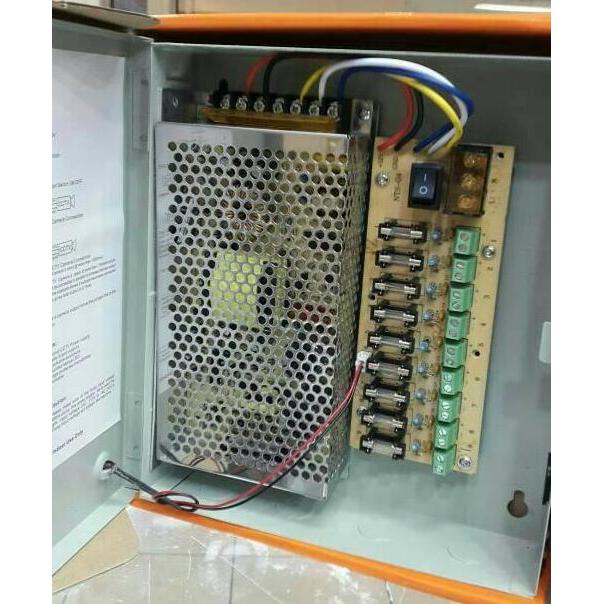 POWER SUPPLY BOX 10A POWER CCTV