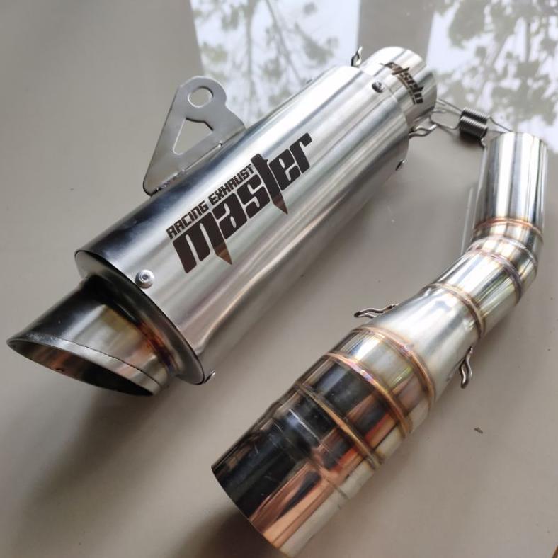 Cuci Gudang Knalpot Racing Original Master Racing Jp One Titan Plus Slip On Cbr150R Facelift New Cb1