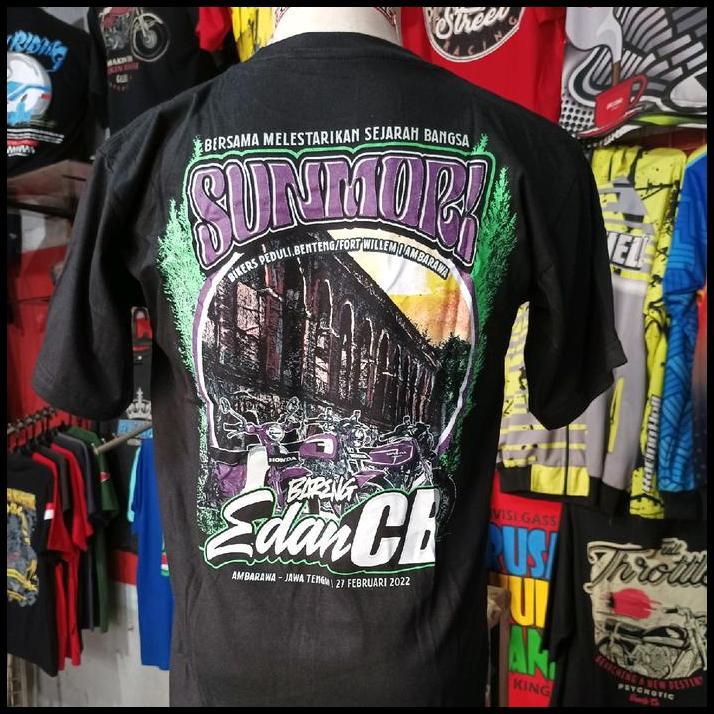 GRATIS ONGKIR KAOS ACARA SUNMORI EDANCB C70 GL CB 