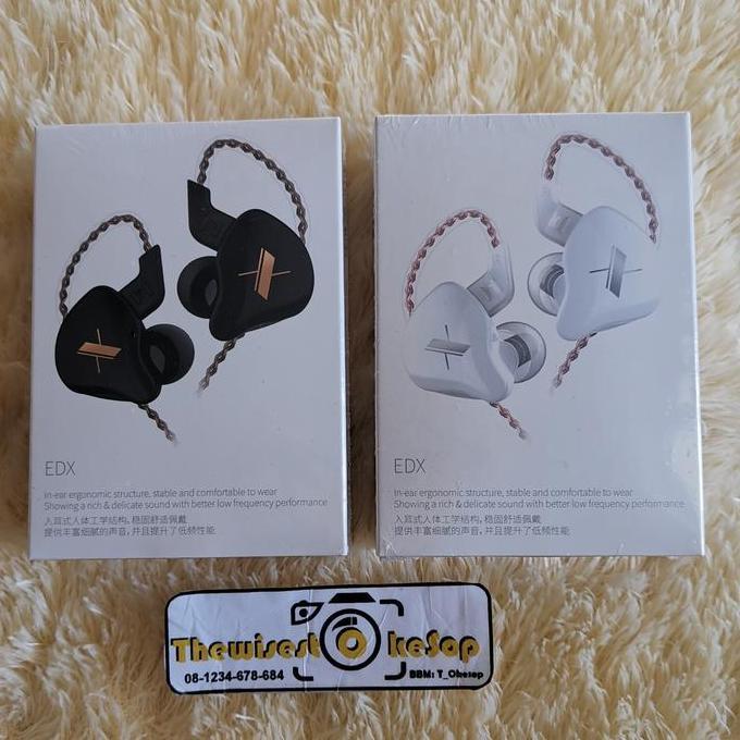 Earphone Headset KZ EDX Stage Monitoring IEM Single Driver Earphone