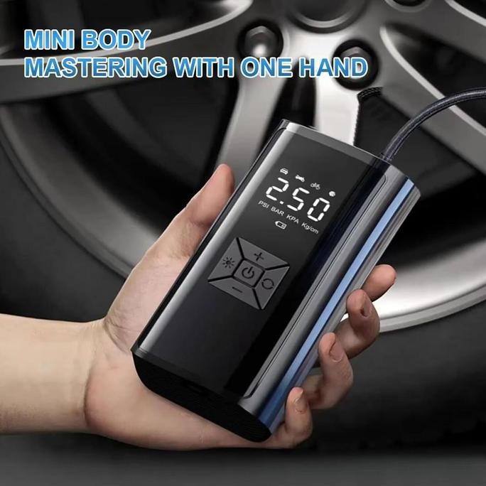 Faminuyi - Elektrik Pompa Ban Motor Dan Mobil Electric Air Pump Car Air Pump Tire Inflator Pompa Uda