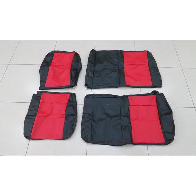 Promo COVER JOK MITSUBISHI L 300 PICK UP MERAH HITAM GOOD QUALITY Diskon