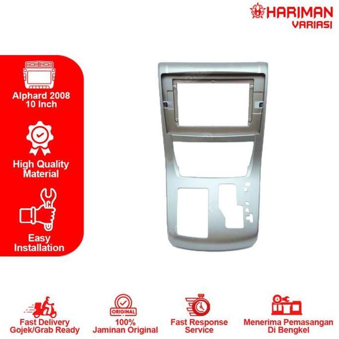 Promo Frame Headunit Android Toyota Alphard 2008 10 Inch Diskon