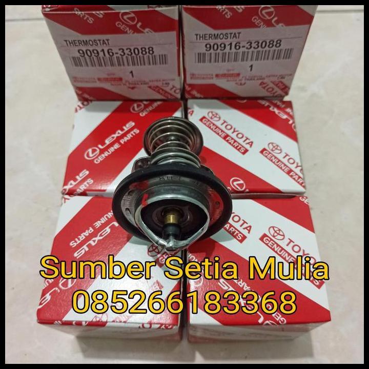 TERBARU THERMOSTAT TERMOSTAT TOYOTA AVANZA XENIA 2004-2011 ORIGINAL 1PC 