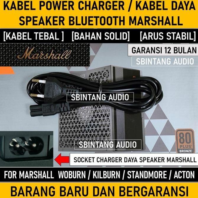 TERLARIS KABEL POWER CHARGER SPEAKER MARSHALL STANMORE KILBURN ACTON WOBURN SERIES