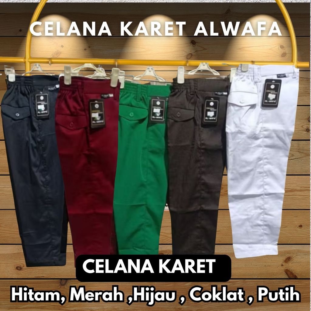 (ALWAFA DRILL)CELANA SD AL-WAFA DRILL/CELANA PRAMUKA AL-WAFA DRIL/CELANA PUTIH MADRASAH MI /CELANA H