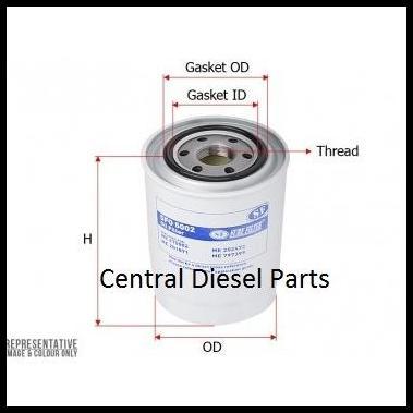 DISKON FILTER OLI MITSUBISHI ME215002 ME201871 SFO 5002 SFO5002 SURE FILTER 