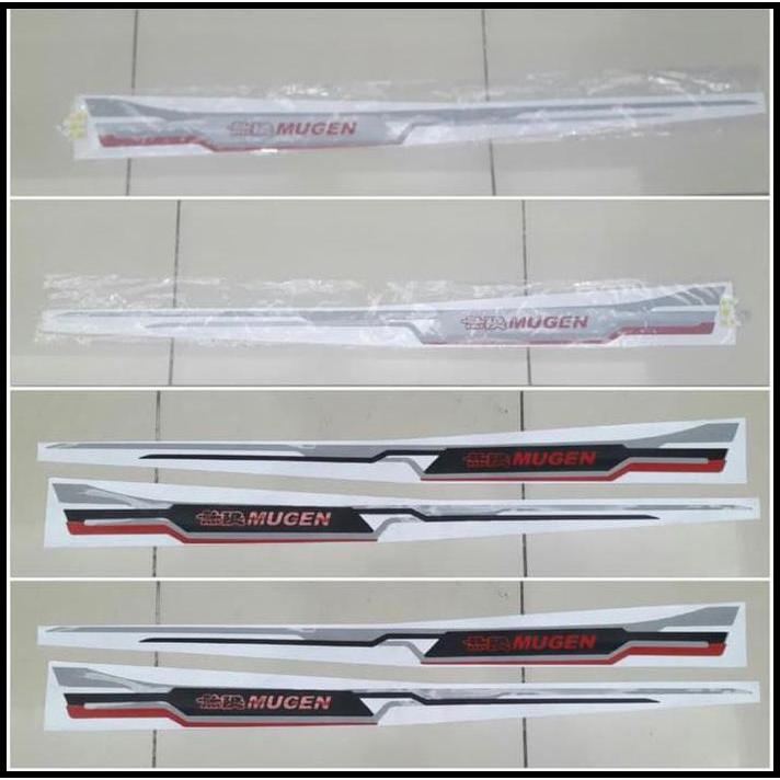 BEST DEAL STIKER BODY SAMPING MUGEN MOBIL UNIVERSAL BRIO MOBILIO HRV BRV JAZZ 