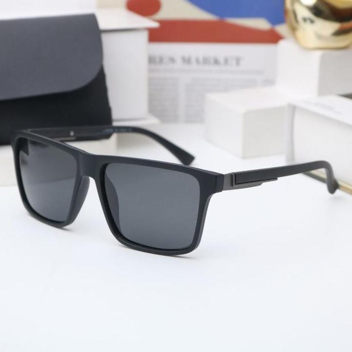 Free Dompet&LapCOD-2301Kacamata Hitam Polarized Photocromic Matahari Kacamata Fashion Korean Style P