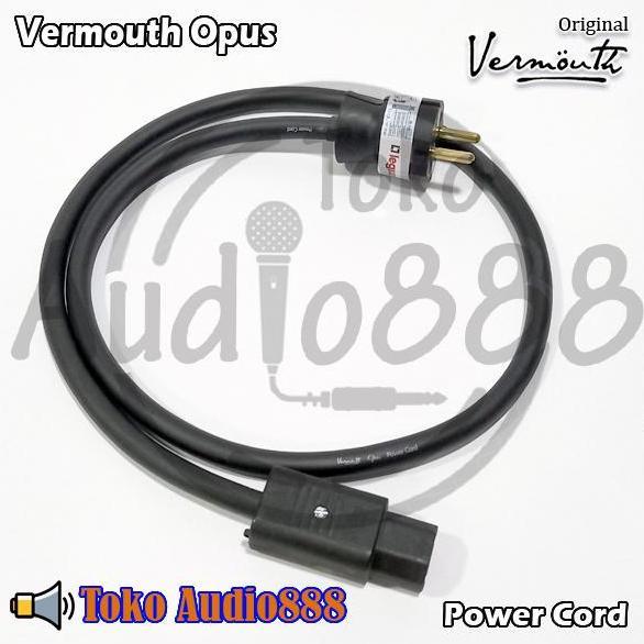 TERLARIS KABEL POWER AUDIO VERMOUTH OPUS, LEGRAND & SCHURTER PLUG