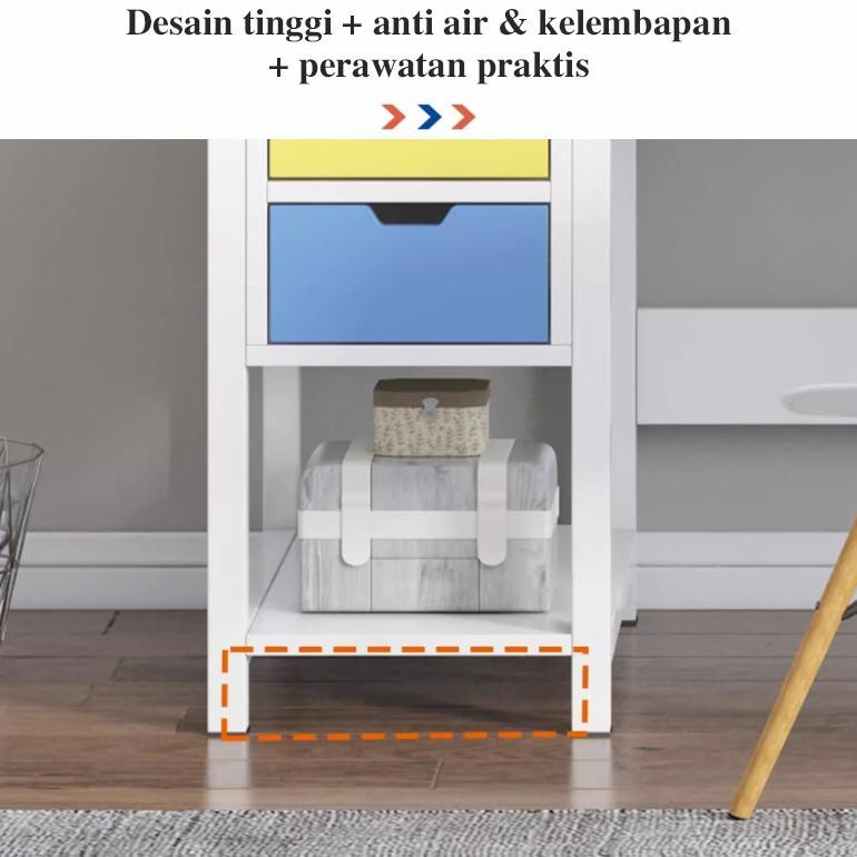 limited antsun-meja komputer minimalis/meja belajar minimalis/meja kerja/ meja kerja dengan rak serb