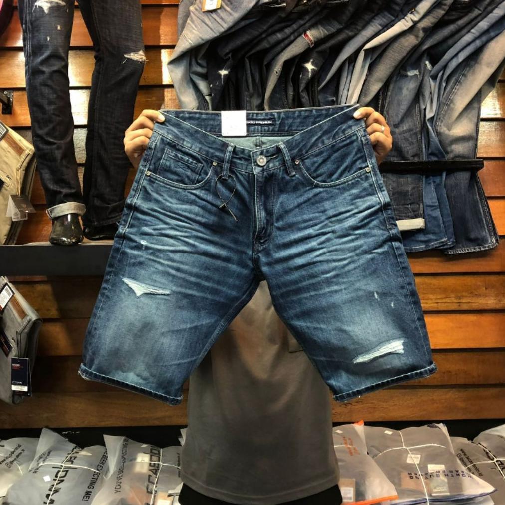 Grosir Promo Jeans Pendek Lecaso Terbaru  / Jeans Lecaso Denim